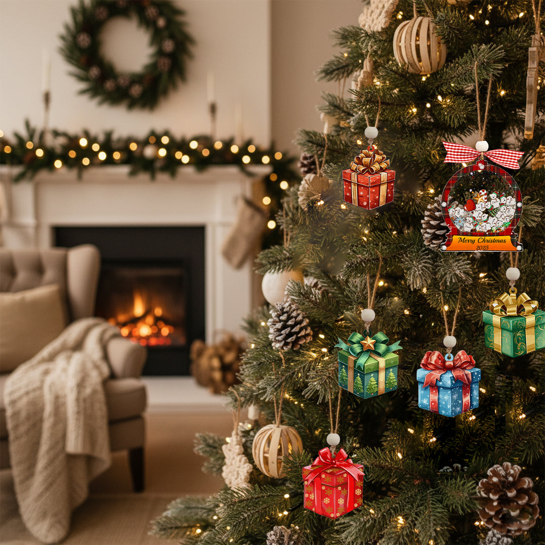 Christmas Rocking Pendant Gift-Snow Man