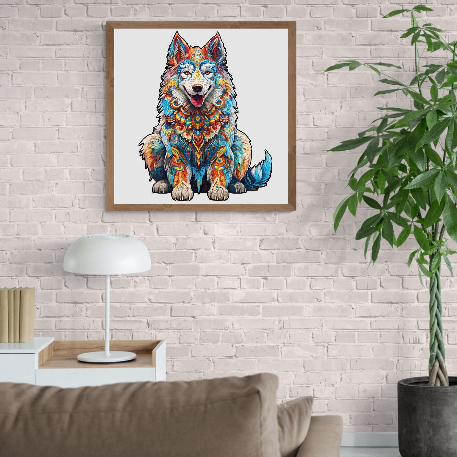 Alaskan Malamute Wooden Jigsaw Puzzle – Woodbests