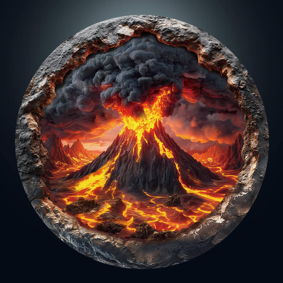 Eruption Portal 1000 Piece Puzzle