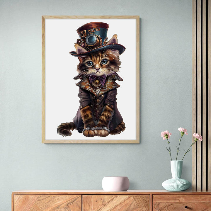 Magic Cat Wooden Jigsaw Puzzle