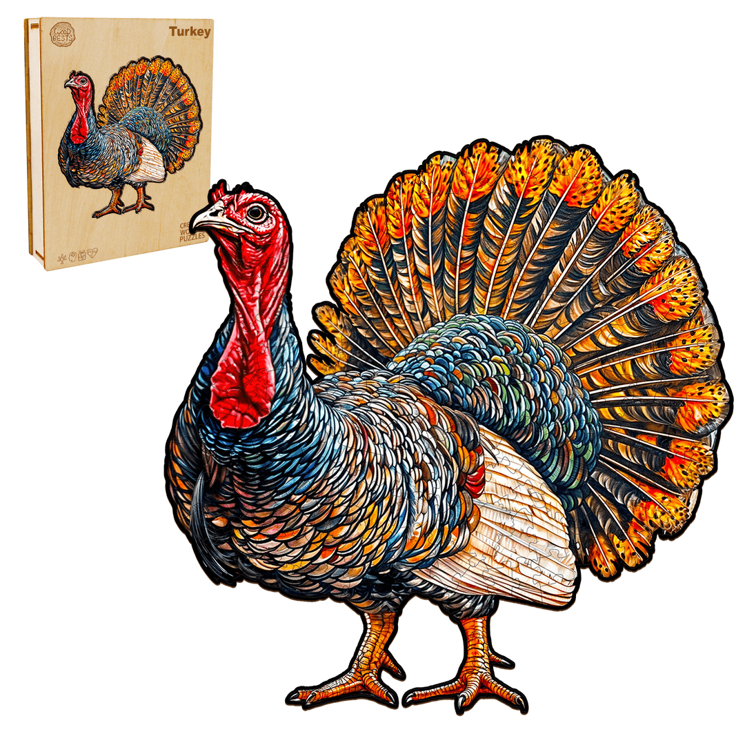 Turkey Wooden Jigsaw Puzzle