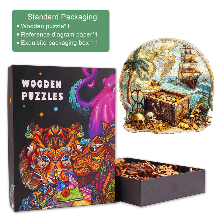 Golden Voyage Wooden Jigsaw Puzzle