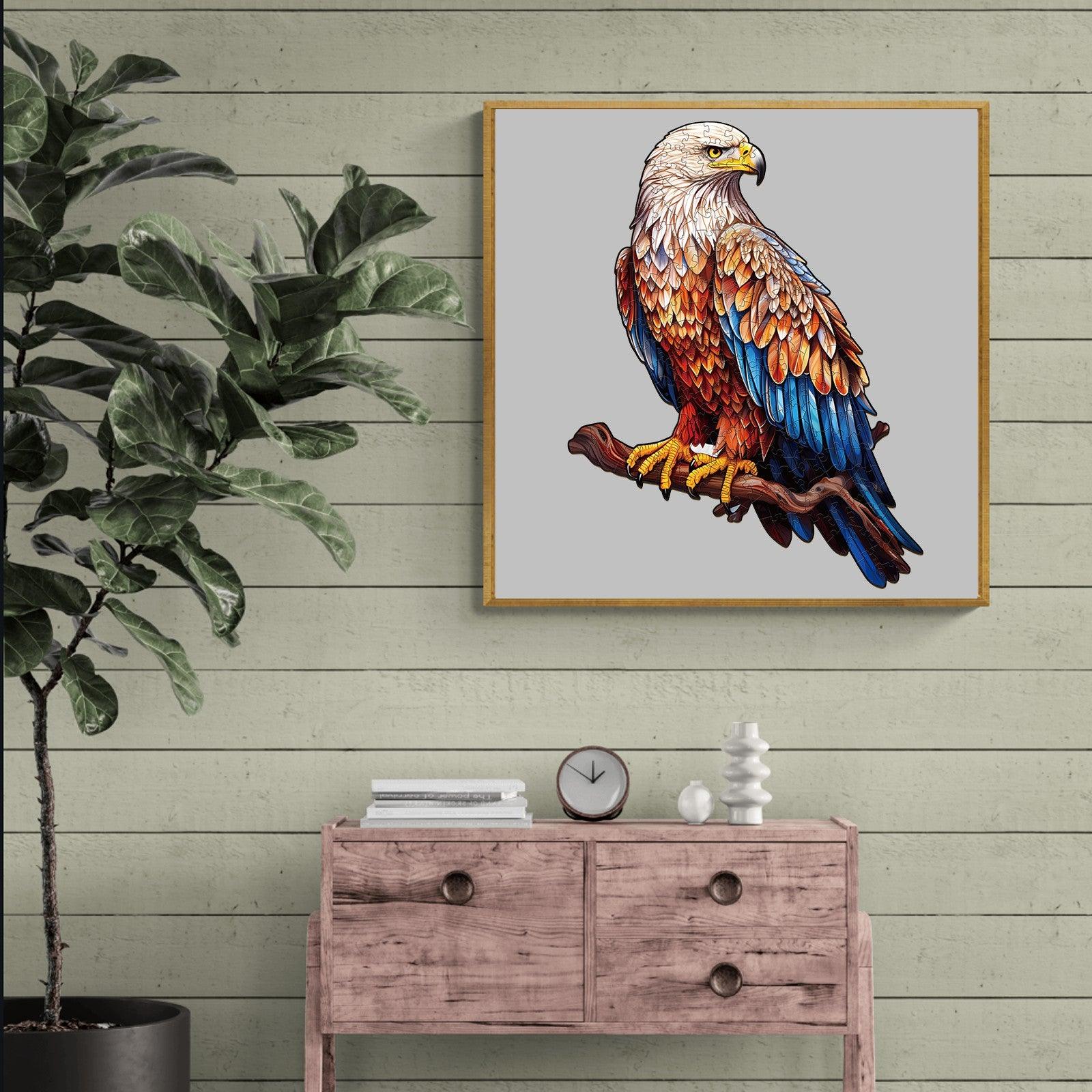 Mighty Bald Eagle Wooden Jigsaw Puzzle