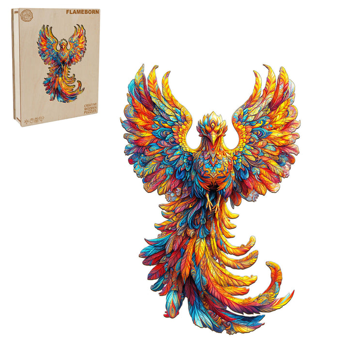 Flameborn  Wooden Jigsaw Puzzle