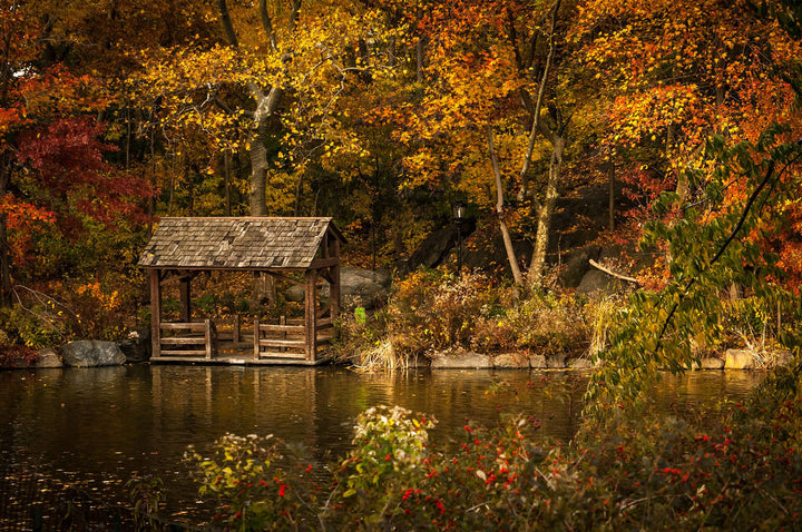 Autumn Lakeside 500 / 1000 Piece Puzzle - Woodbests