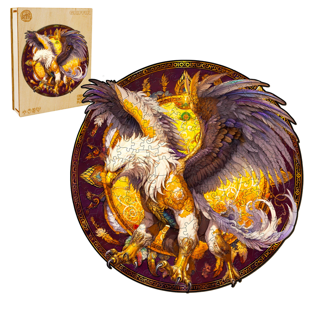 Griffin Wooden Jigsaw Puzzle-Woodbests