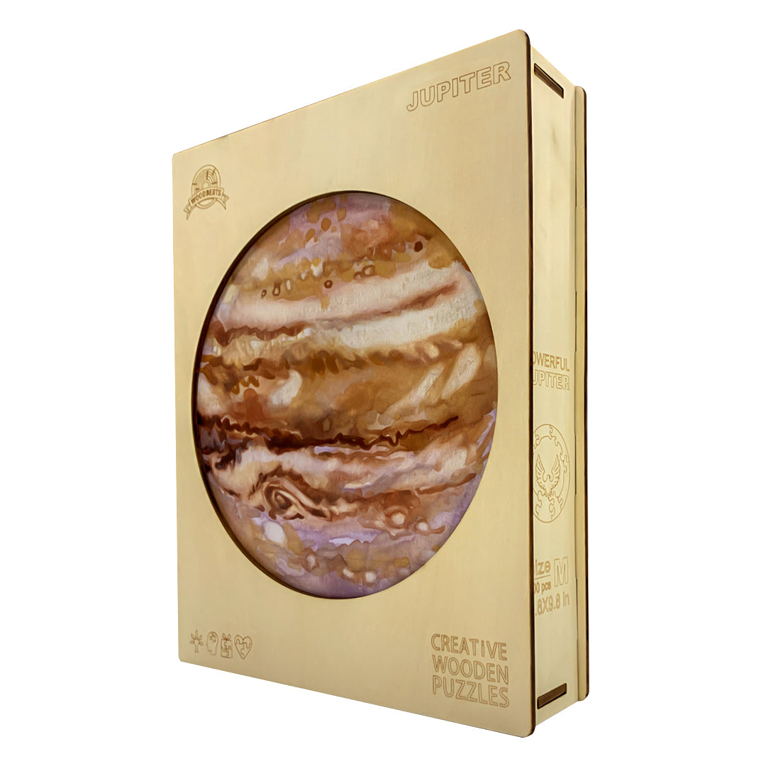 Space Planet Wooden Jigsaw Puzzle