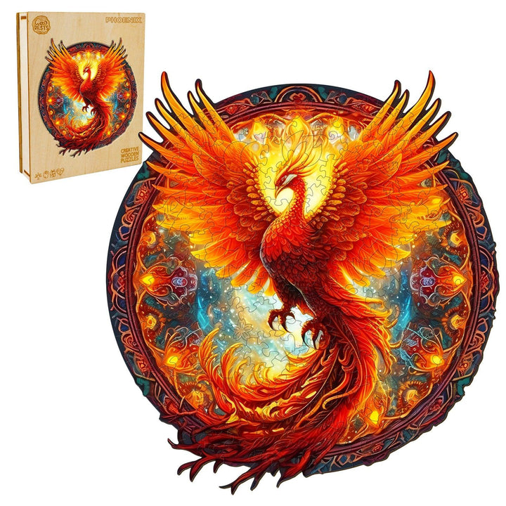 Phoenix Wooden Jigsaw Puzzle-Woodbests
