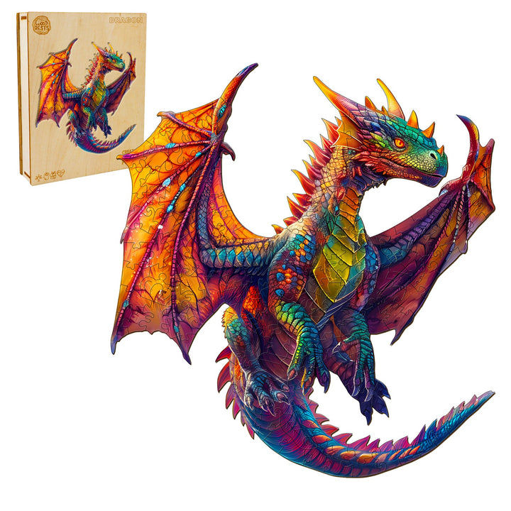 Puzzle en bois Dragon 
