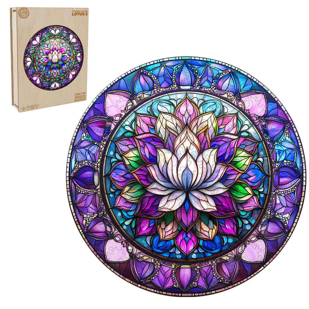 Puzzle en bois Lotus