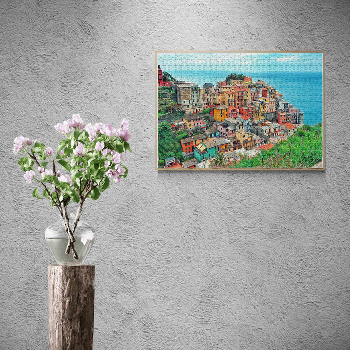 Seaside Village 500 / 1000 Piece Puzzle