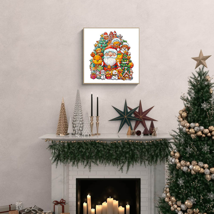 Christmas Cheer-2 Wooden Jigsaw Puzzle