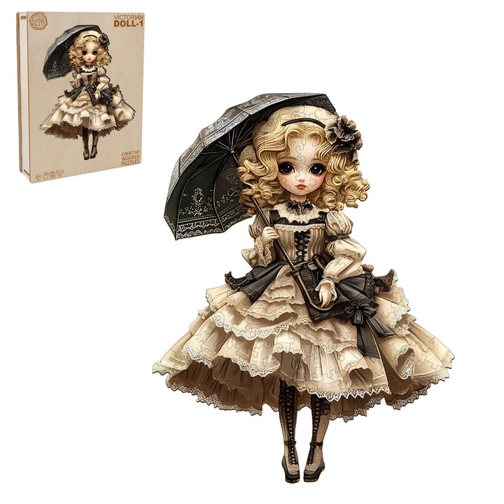 Victorian Doll-1 Wooden Jigsaw Puzzle