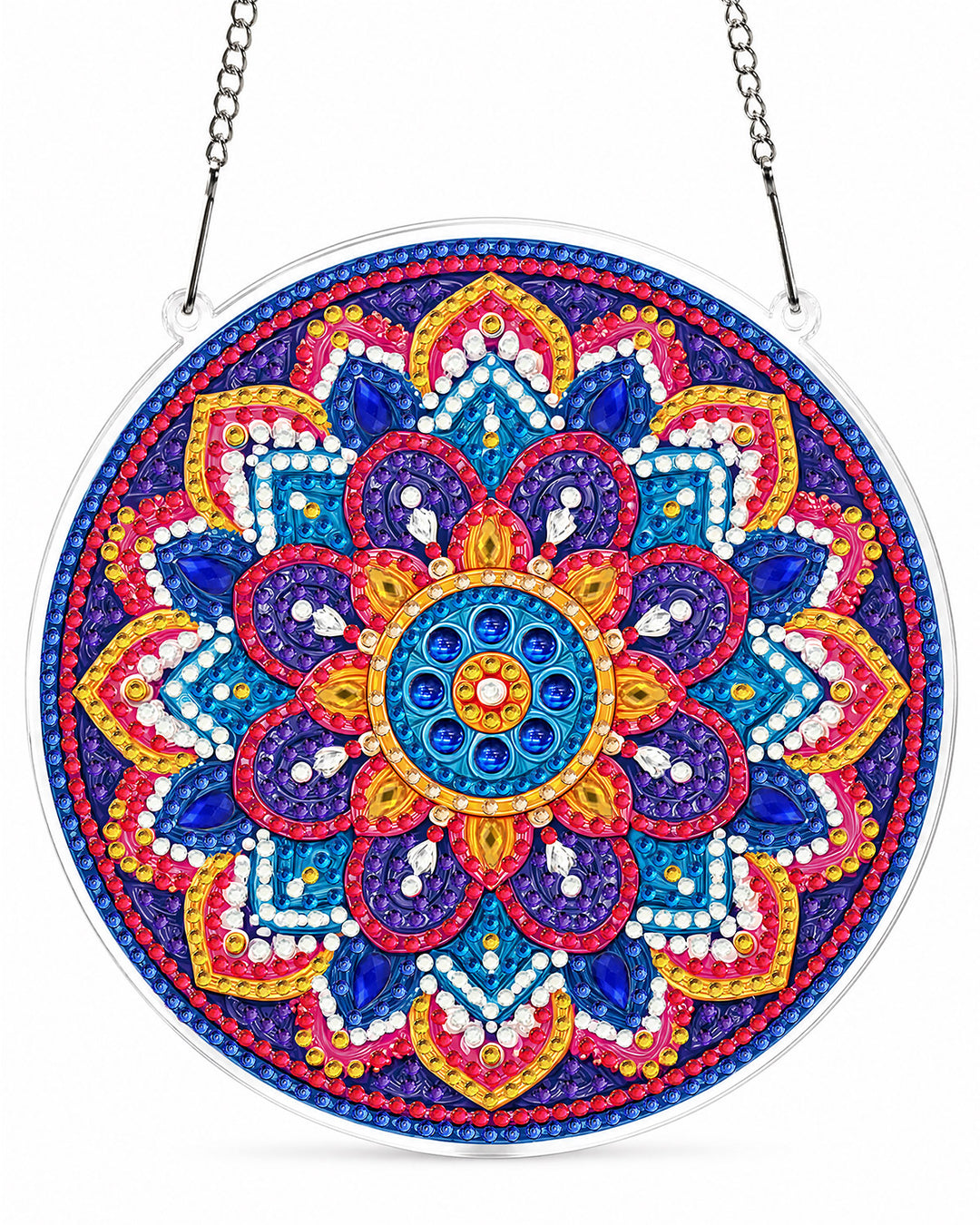 5D DIY Diamond Painting Suncatcher Kit - Radiant Mandala