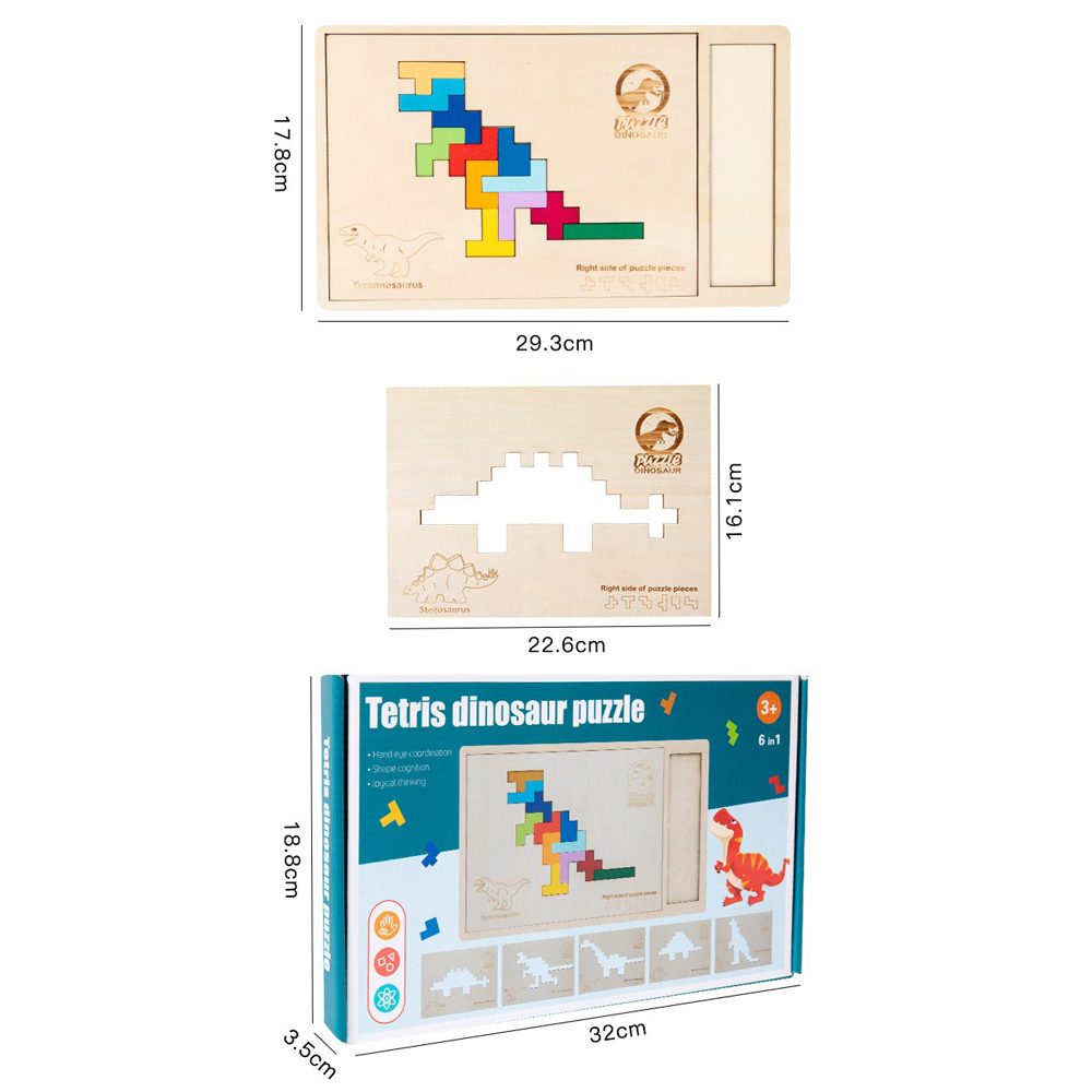Wooden Tetris Space Block Puzzle Game