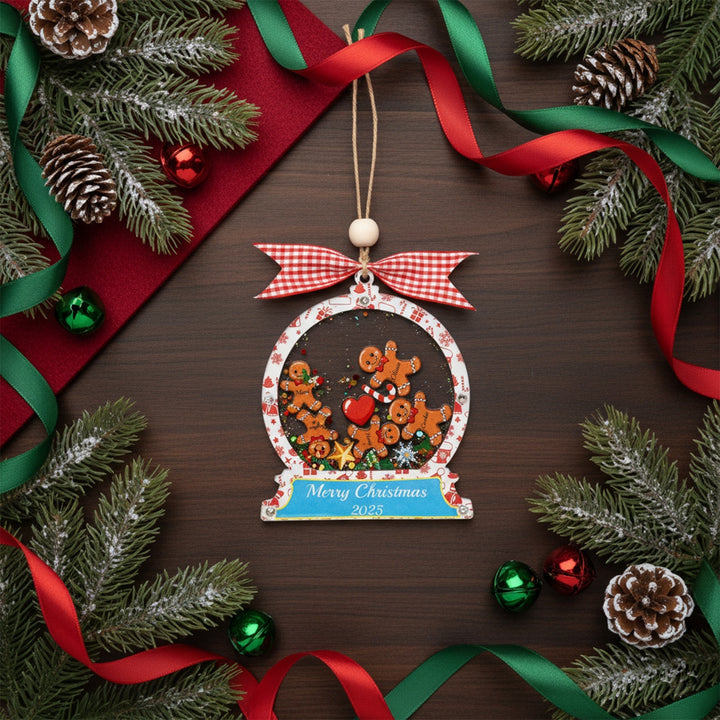 Christmas Rocking Pendant Gift-Gingerbread Man