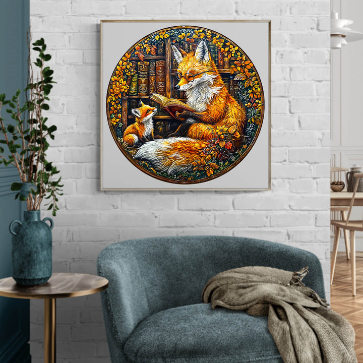 Puzzle en bois Yin Yang Fox-1