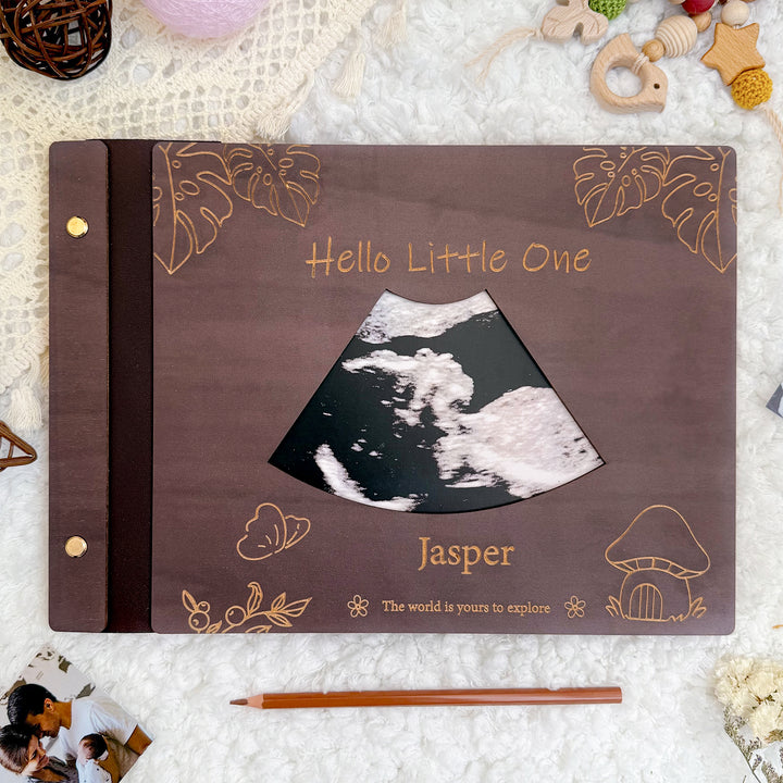 Personalized Baby Photo Album - Custom First Year Photo Album
