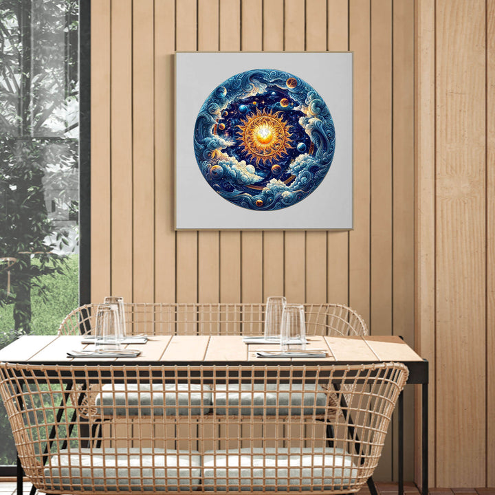 Cosmic Radiance  Wooden Jigsaw Puzzle