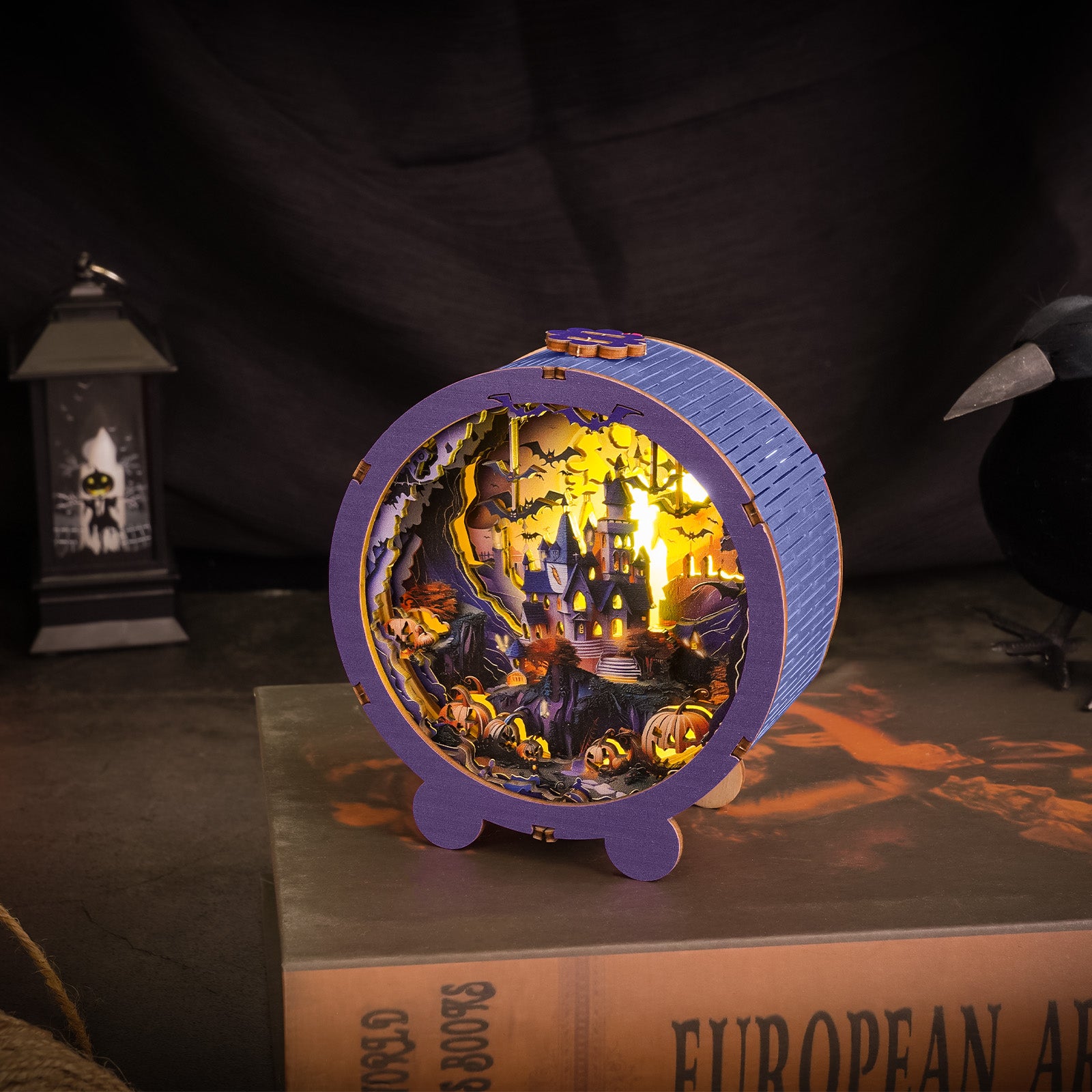 Woodbests 3D Wooden Puzzle Night Light, 3D Puzzle Night Lamp