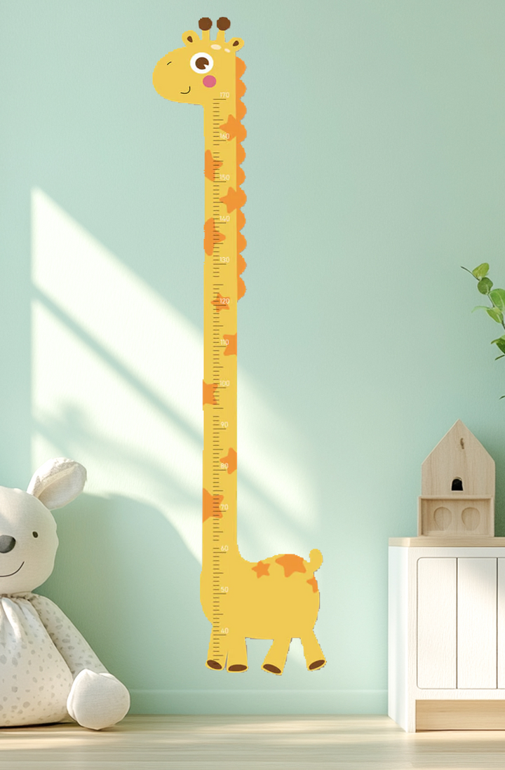 Personalized Wooden Giraffe Growth Chart Ruler