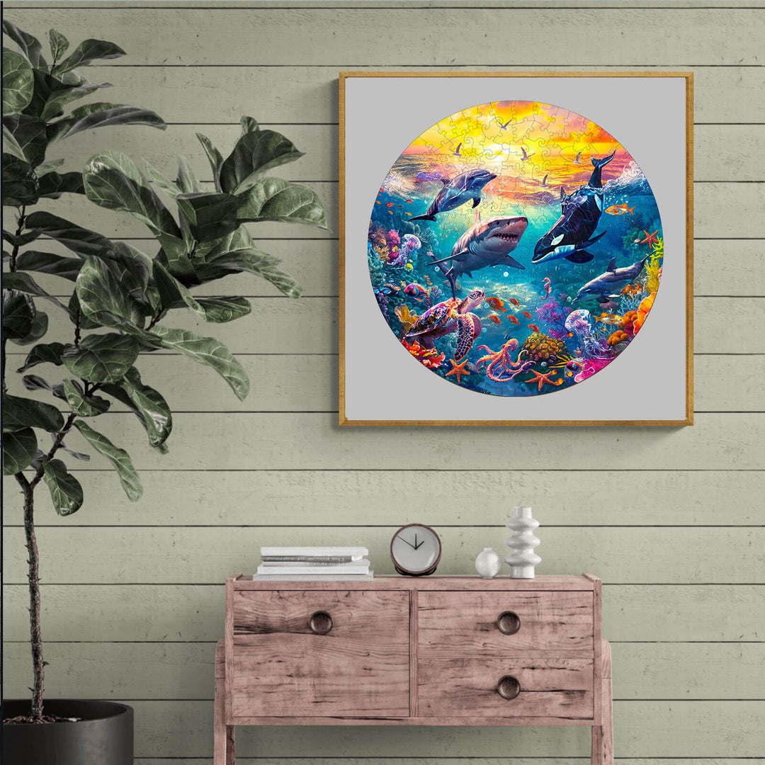 Underwater World Wooden Jigsaw Puzzle