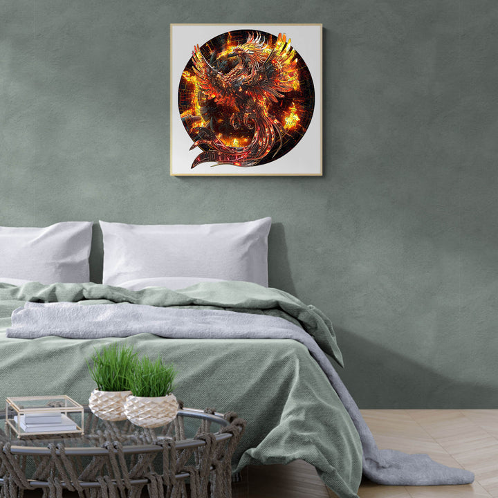 Puzzle en bois Yin Yang Phoenix-2