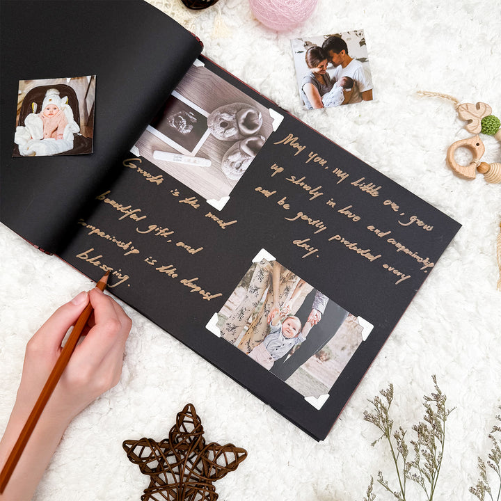 Personalized Baby Photo Album - Baby Girl Gift for New Parent