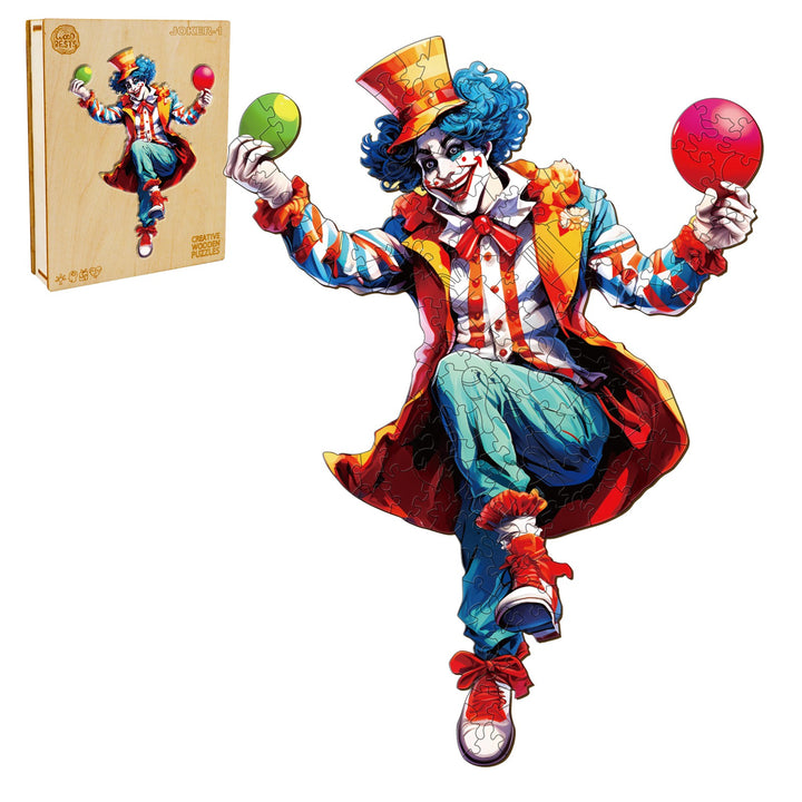 Joker-1 Wooden Jigsaw Puzzle-Woodbests