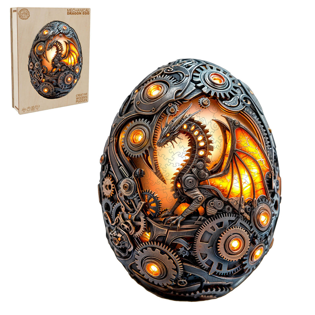 Puzzle en bois Dragon