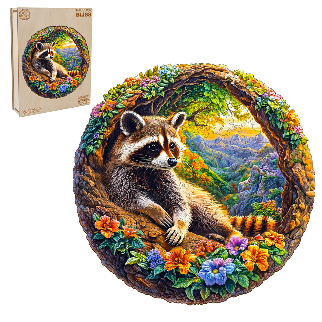 Puzzle en bois du monde fantastique 3D