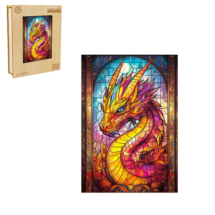 Puzzle en bois Dragon