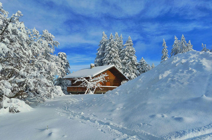 Snow Cabin 500 / 1000 Piece Puzzle - Woodbests