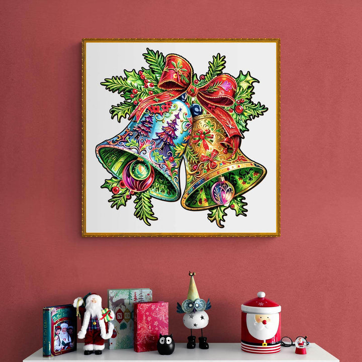 Christmas Bells-1 Wooden Jigsaw Puzzle