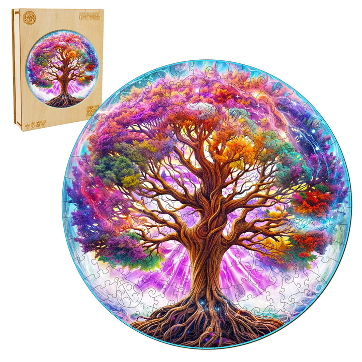 Puzzle en bois arbre de vie rêveur 