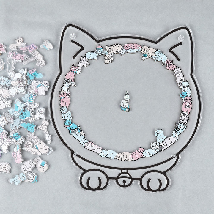 Acrylic Jigsaw Puzzle Suncatcher - Kitten Club