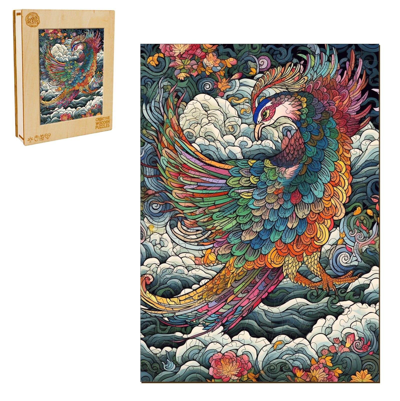 Phoenix Wooden Jigsaw Puzzle