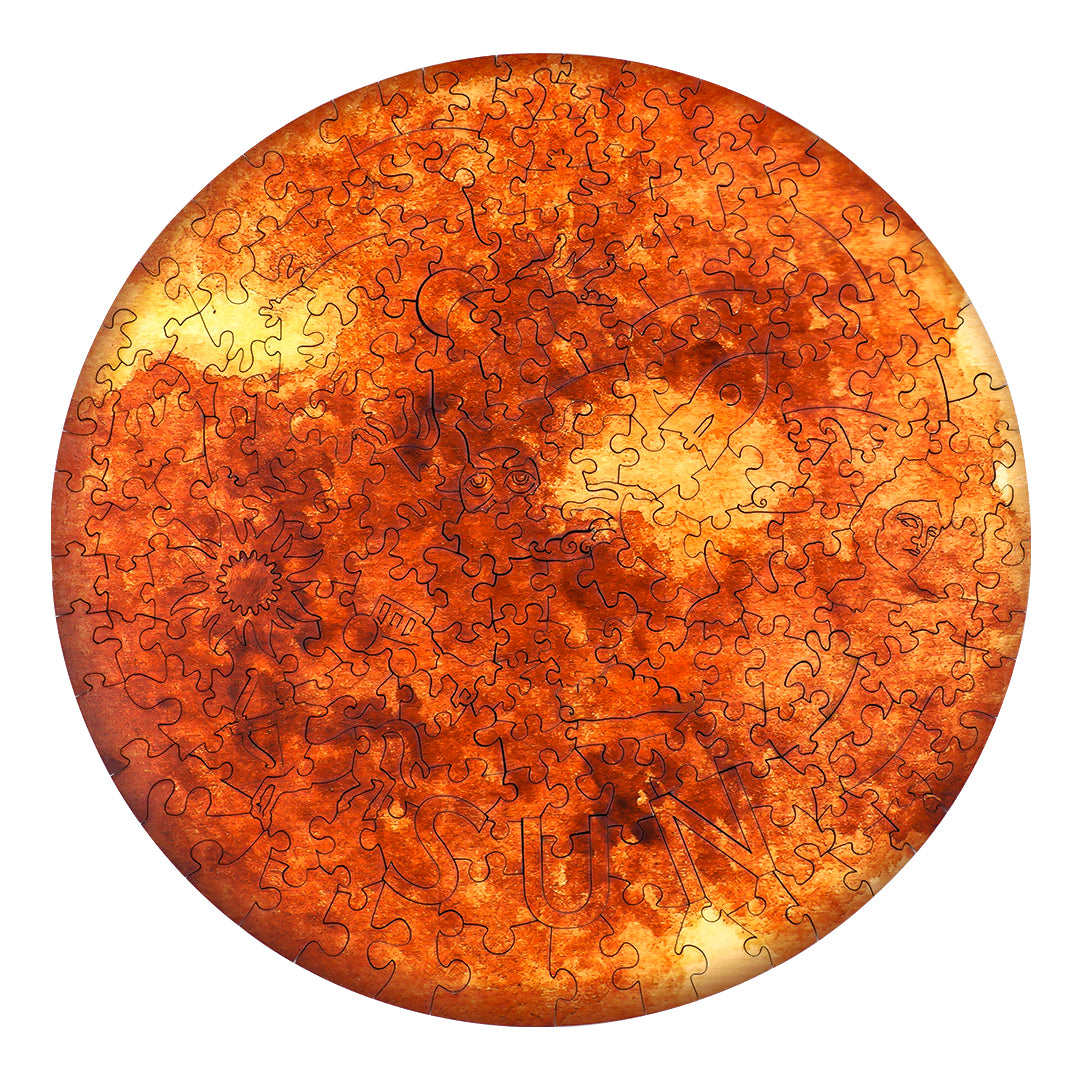 Space Planet Wooden Jigsaw Puzzle