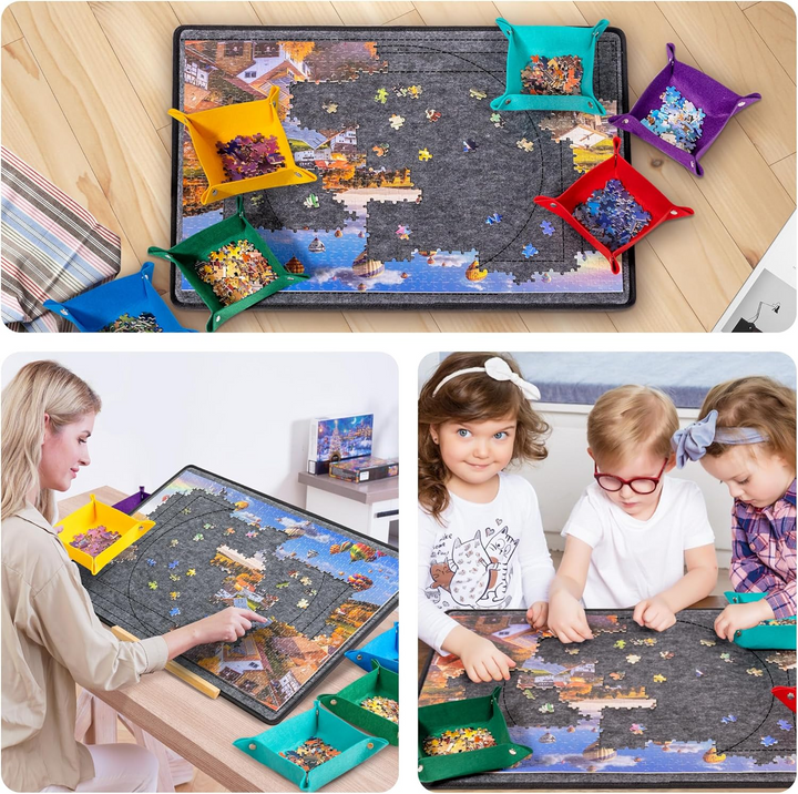 Foldable Puzzle Board