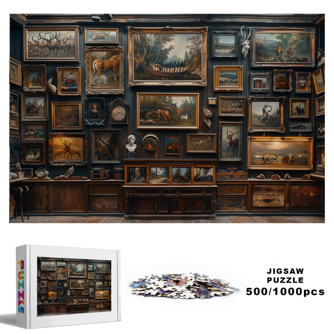 Galerie familiale Puzzle 500/1000 pièces