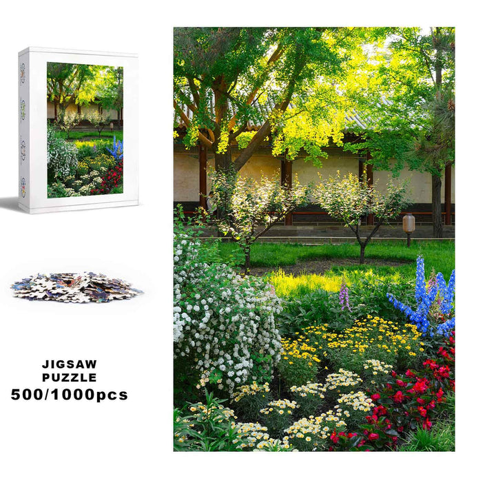 Garden Scenery 500 / 1000 Piece Puzzle