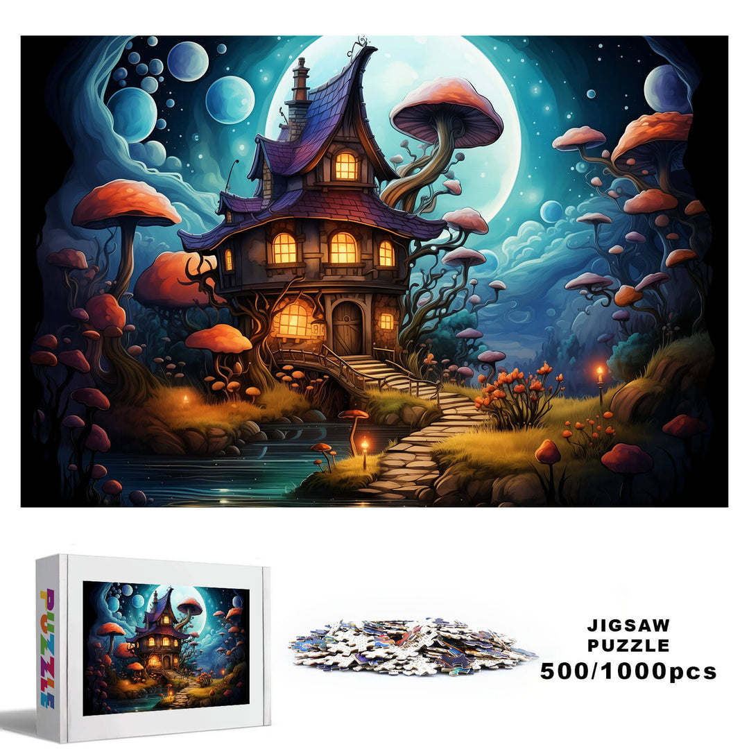 Weird Castle 500 / 1000 Piece Puzzle