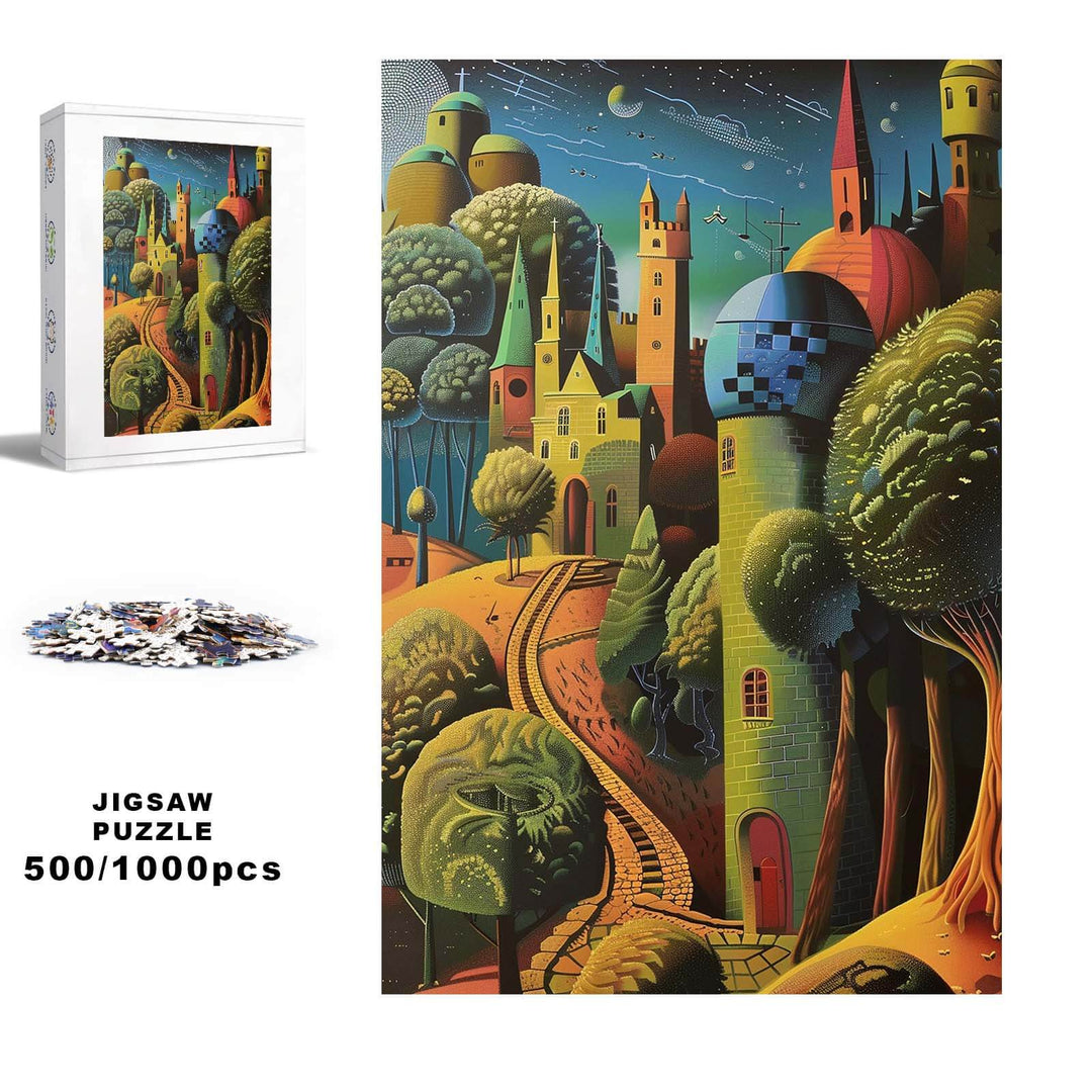 Desert City 500 / 1000 Piece Puzzle