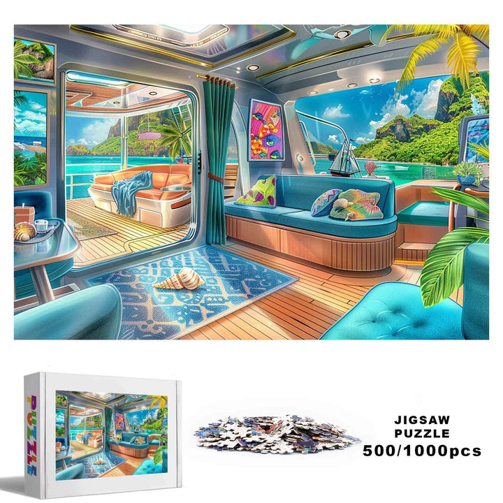 Luxury Yachts 500 / 1000 Piece Puzzle