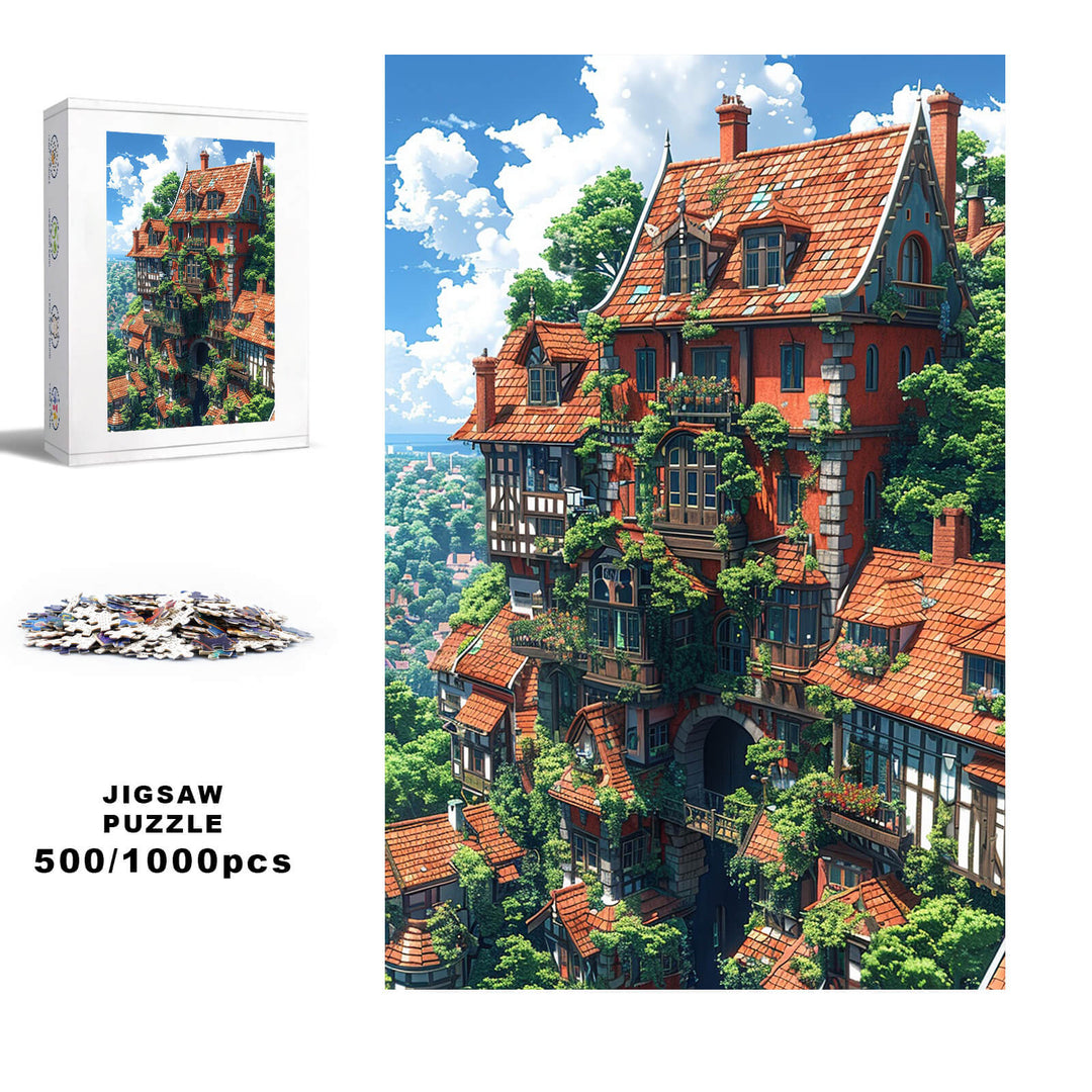 Puzzle Île immense de 500/1000 pièces