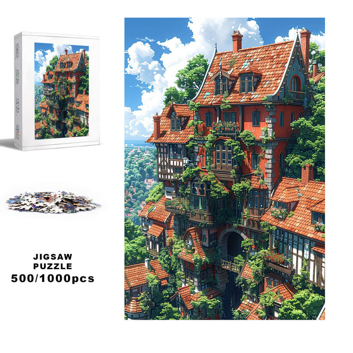 Huge Island 500 / 1000 Piece Puzzle