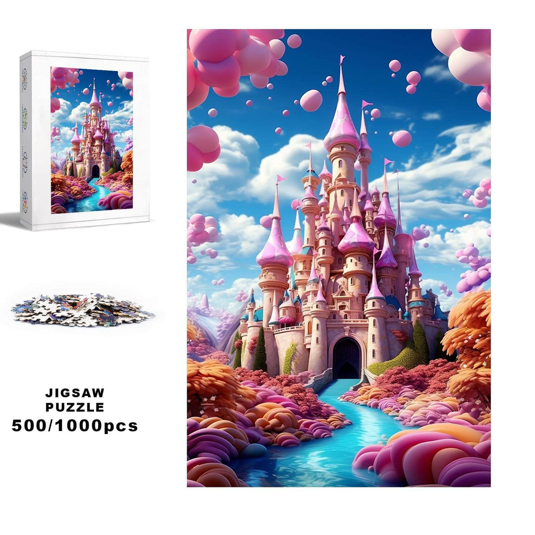 Dream Castle 500 / 1000 Piece Puzzle