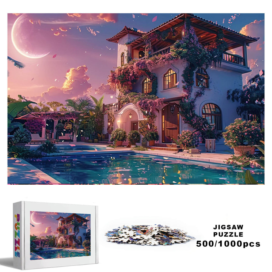 Puzzle Villa de rêve 500/1000 pièces