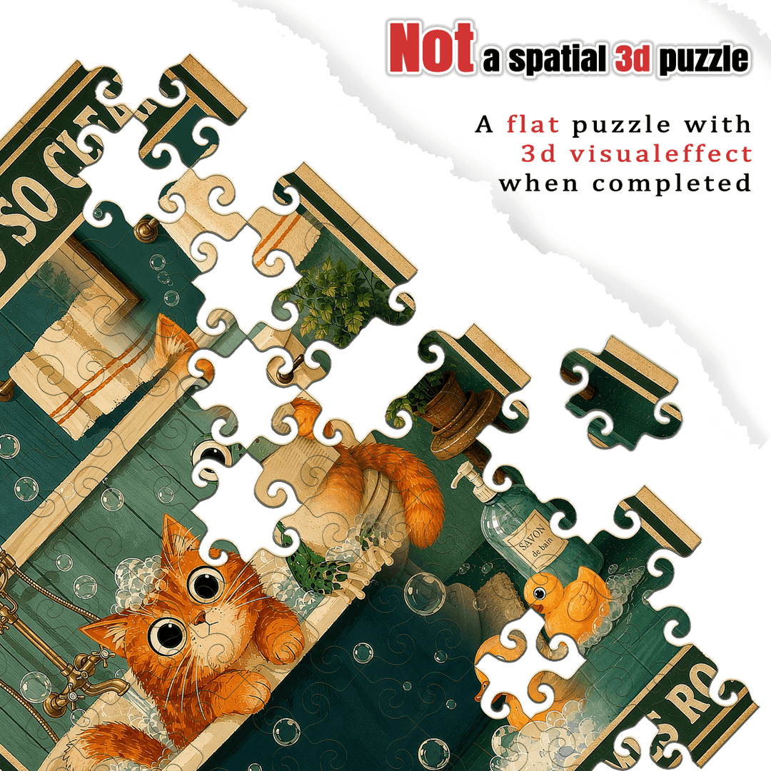 Clean Time - Morphing Lenticular Puzzle
