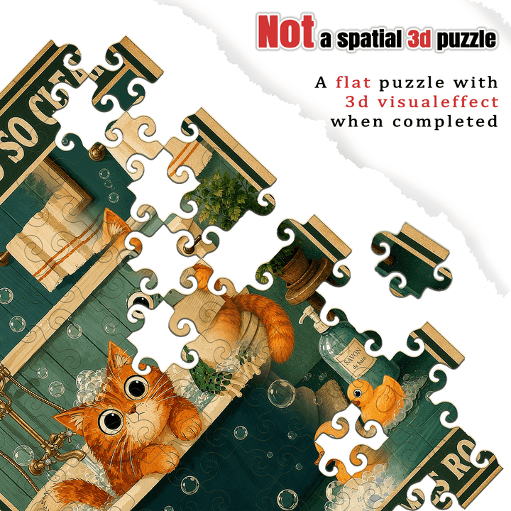 Clean Time - Morphing Lenticular Puzzle